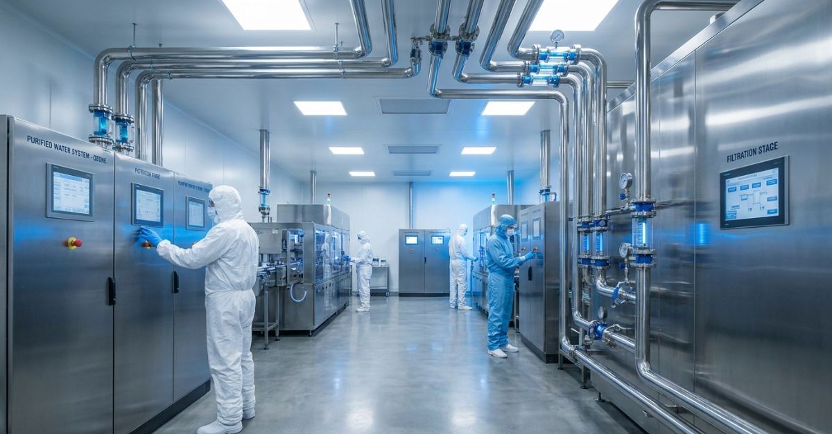 Ozônio em sistemas de água farmacêutica - controle microbiológico com a myOZONE